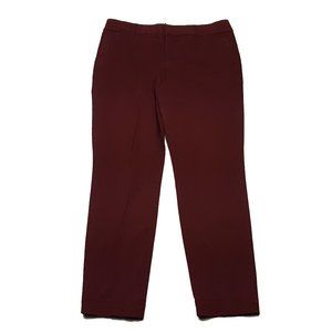 KUT from the Kloth Trouser Skinny Pants, Solid Burgundy